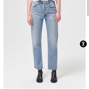 NWOT Agolde 90s pinch waist ankle waist denim. Size 28